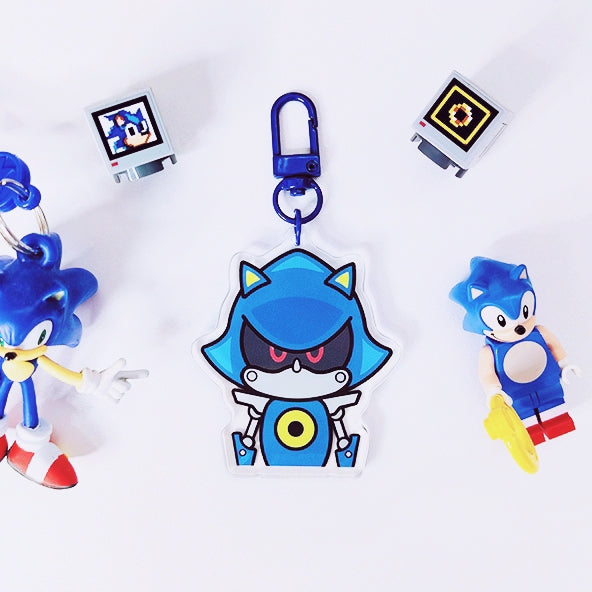 Metal Sonic Acrylic Keychain – IllustratorJake