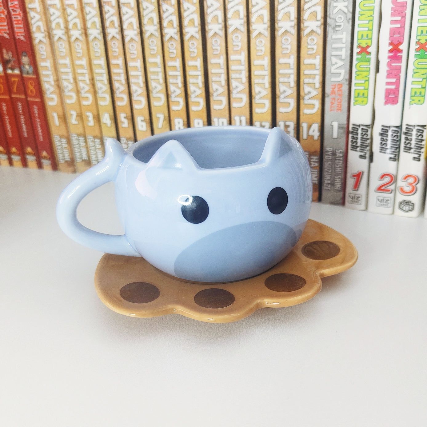 Curious Animal Ceramic Teacups