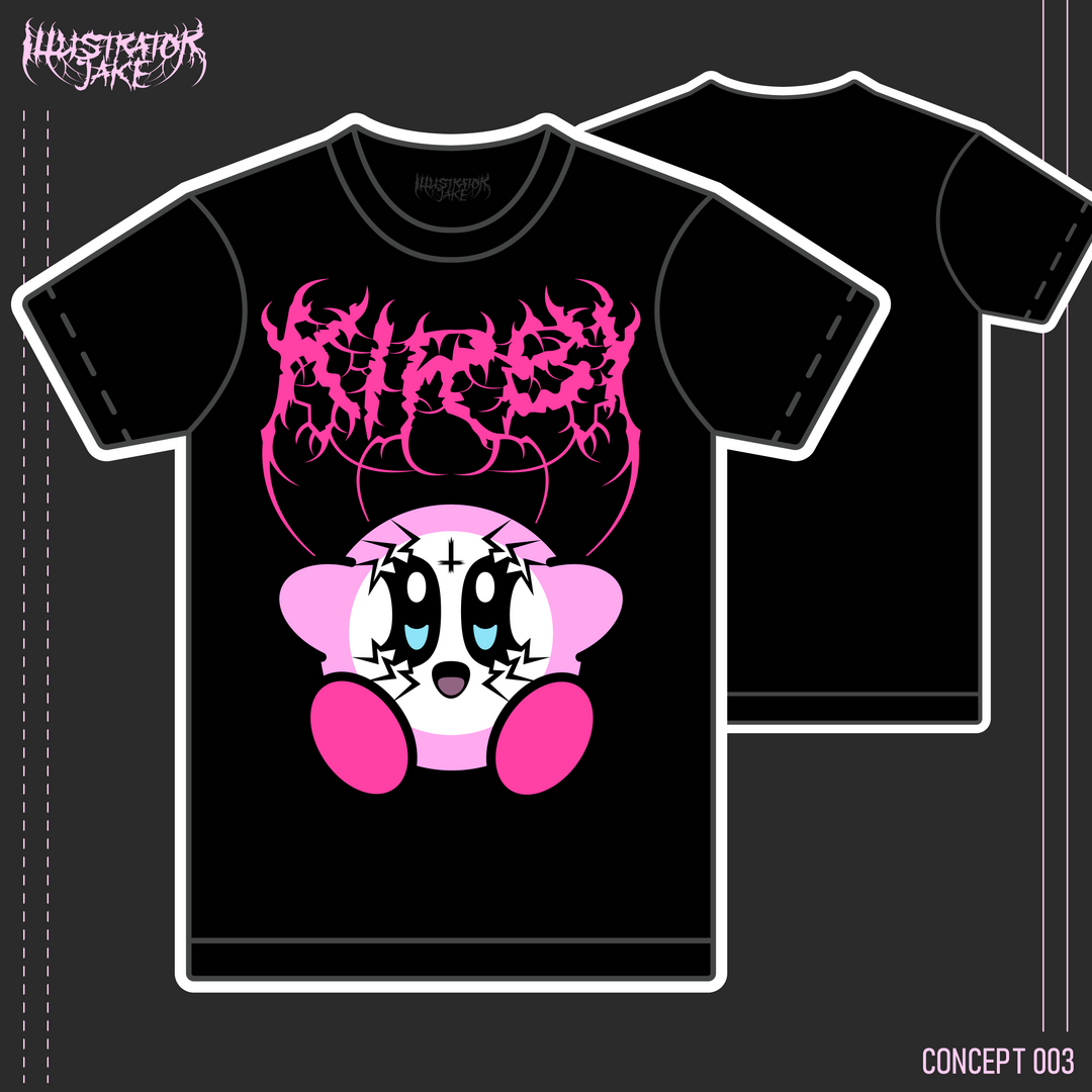 Corpse Paint Kirby Tee - Standard Size