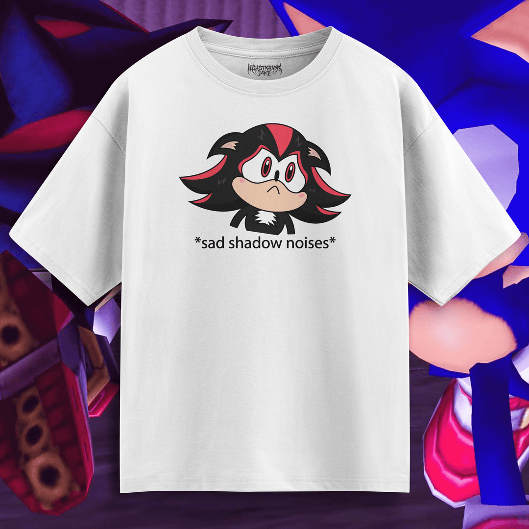 Sad Shadow Noises Oversized Tee