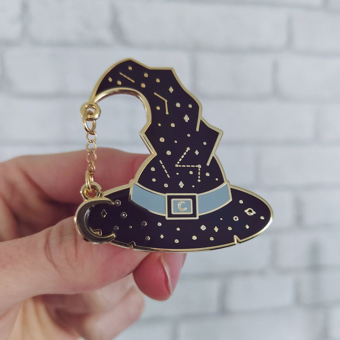 Witchy Hat Enamel Pin