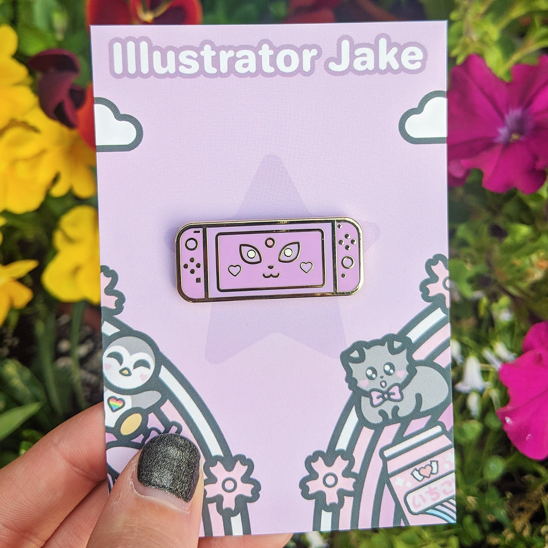 Espeon Switch Enamel Pin 