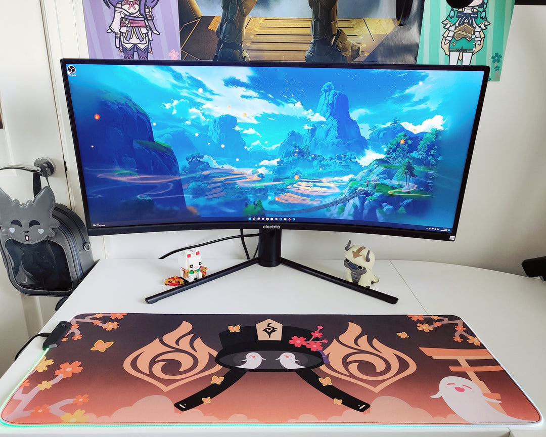 Genshin RGB Desk Mats