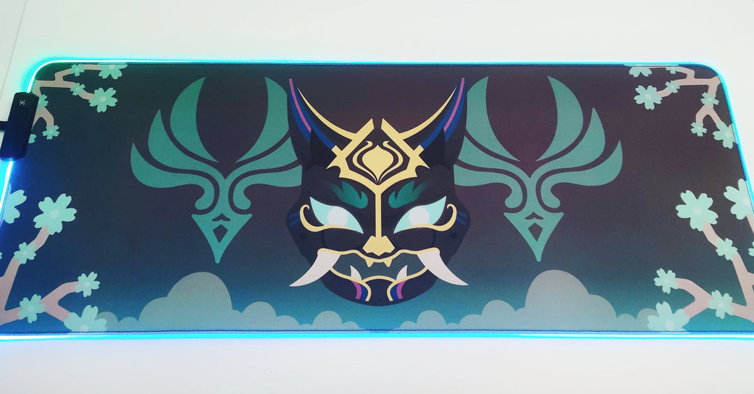 Genshin RGB Desk Mats