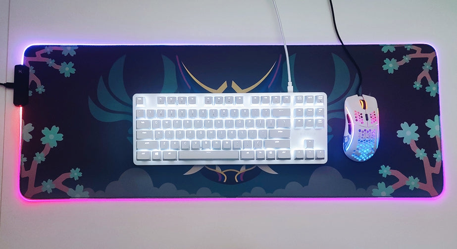 Genshin RGB Desk Mats