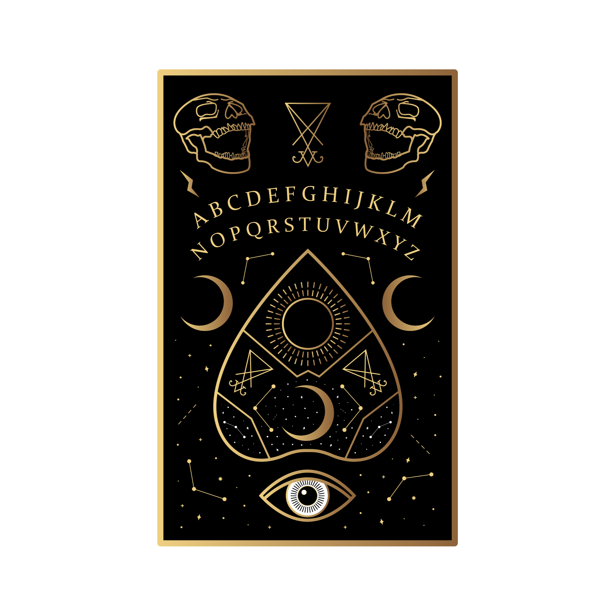 The Mysterious Tarot Enamel Pin 